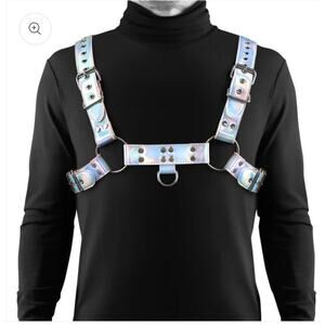 🦋B2G1🦋NS NOVELTIES Cosmo Vinyl Chest Harness DARE | Multiple Sizes |